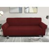 Bielastický potah na trojmístnou pohovku BestBerg / vínová