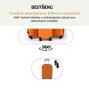 3dílná sada cestovních kufrů BestBerg BBL-106O / 48, 70, 104 l / ABS / oranžová
