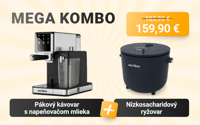 Kombo Kávoar + rýžovar