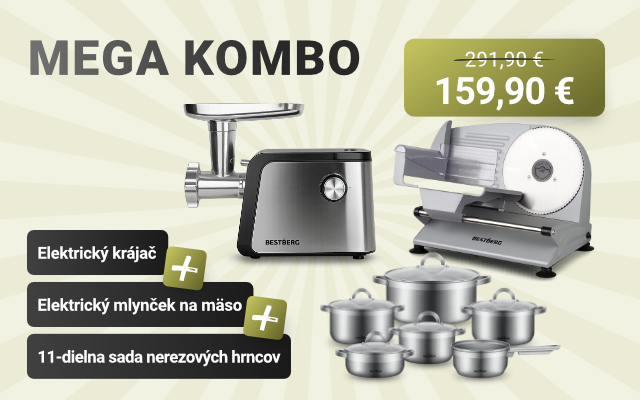 Kombo Mlýnek, hrnce a kráječ