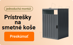 Sekundární banner - Přístřešek na popelnice