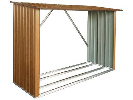 BestBerg D-2D záhradný drevník / 2 m² / 217 x 89 x 154 cm / drevo