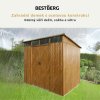 Zahradní domek BestBerg ZDSL-6D / 6,6 m² / 238 x 279 x 203 cm / dřevo/hnědá