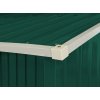 Záhradný domček BestBerg ZDB-4Z / 4,1 m² / 236 x 174 x 206 cm / zelený