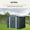 Záhradný domček BestBerg ZDB-4Z / 4,1 m² / 236 x 174 x 206 cm / zelený