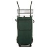 Multifunkčný prepravný rudl BestBerg / zberné vrece 70 l / kapacita 30 kg / oceľ/PE / zelená