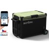 BestBerg BBPF-40A prenosná kompresorová chladnička / 40 l / 55 W / čierna/zelená