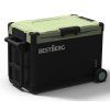 BestBerg BBPF-40A prenosná kompresorová chladnička / 40 l / 55 W / čierna/zelená