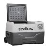 Prenosná kompresorová autochladnička BestBerg BBPF-30 / 30 l / 60 W / šedá / čierna