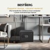 BestBerg BBSB-2C digitálny trezor / 30 x 38 x 30 cm / čierny
