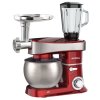 Multifunkčný kuchynský robot BestBerg BBR-2000R / 2000 W / 6 l / 6 rýchlostí / červená  Sada na výrobu těstovin BRR-P ZDARMA