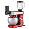 Multifunkčný kuchynský robot BestBerg BBR-2000R / 2000 W / 6 l / 6 rýchlostí / červená  Sada na výrobu těstovin BRR-P ZDARMA