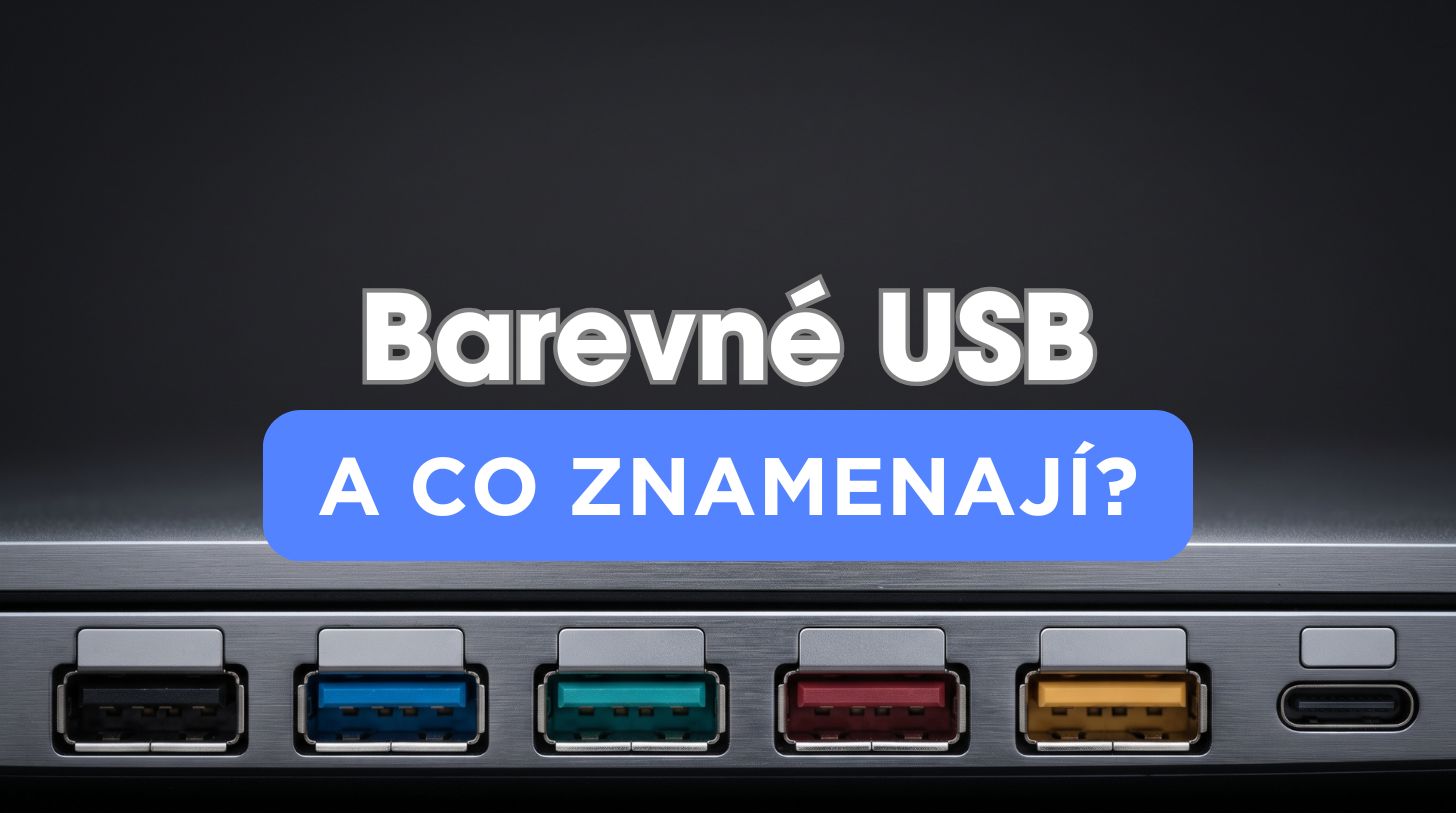 Barevné USB porty na základní desce a co která barva znamená