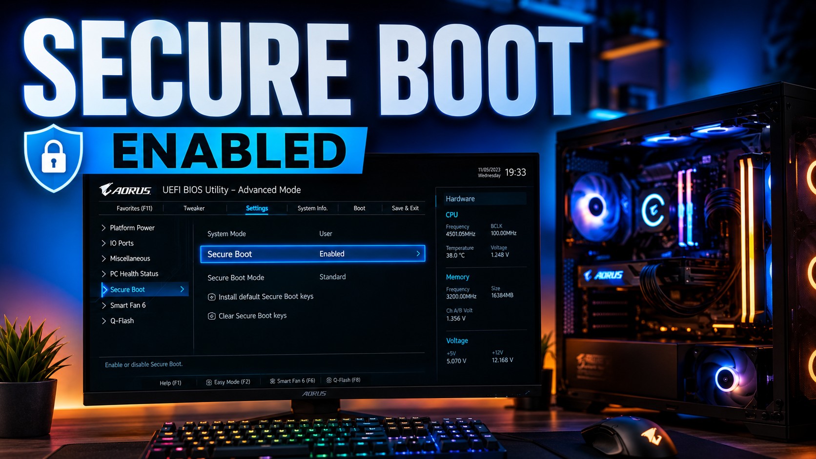 Co je to Secure Boot a jak ho zapnout v BIOSu (Návod)