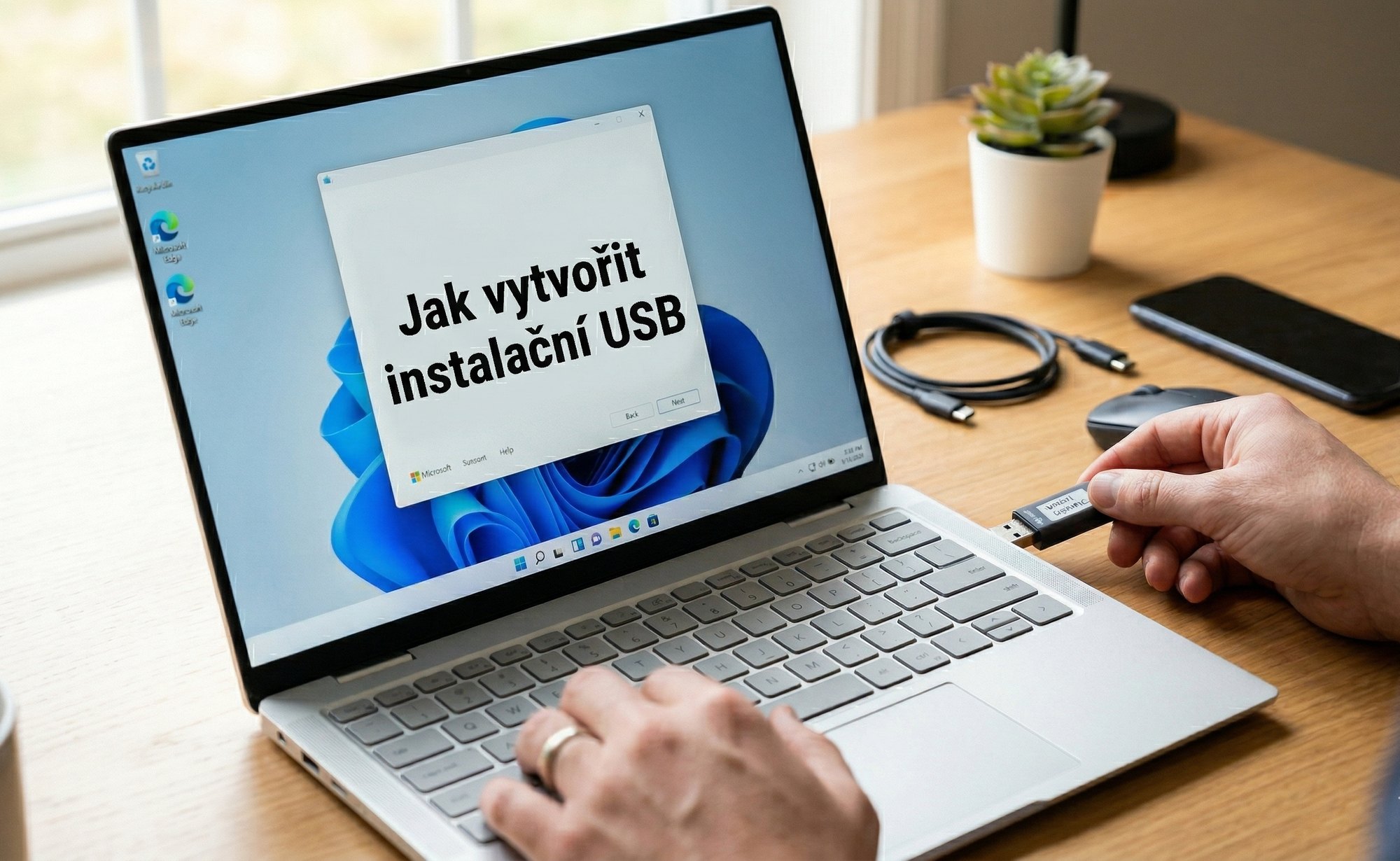 Jak vytvořit instalační USB Windows 11 (návod 2026)