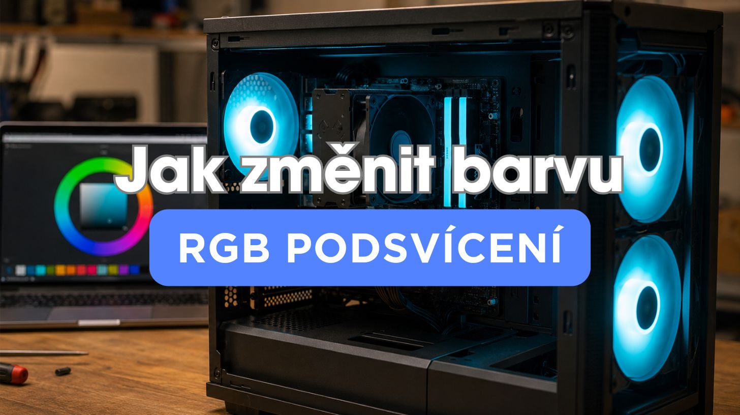 Jak změnit barvu RGB podsvícení bez obřího softwaru výrobce
