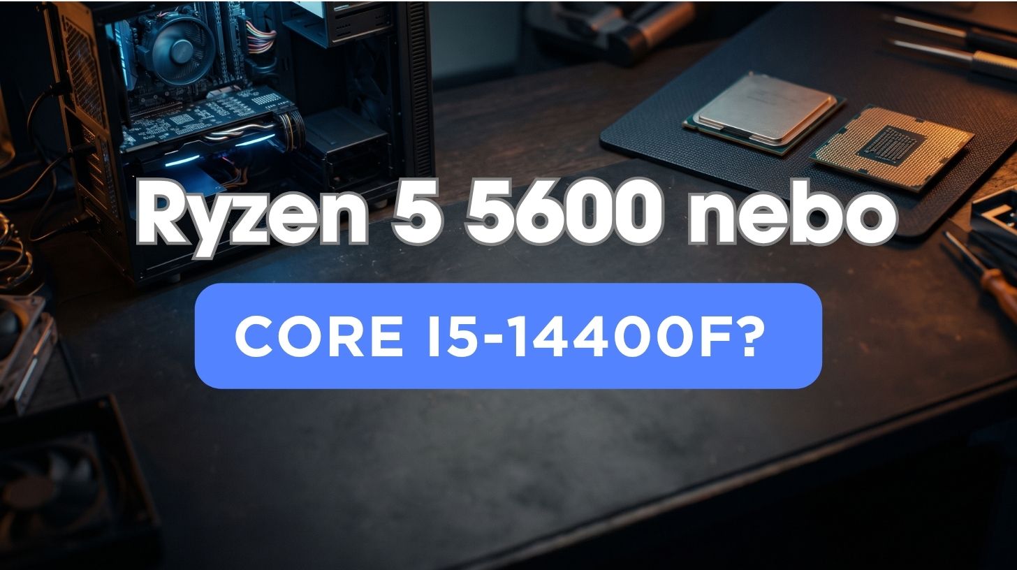 Ryzen 5 5600 nebo Core i5-14400F do levného herního PC?