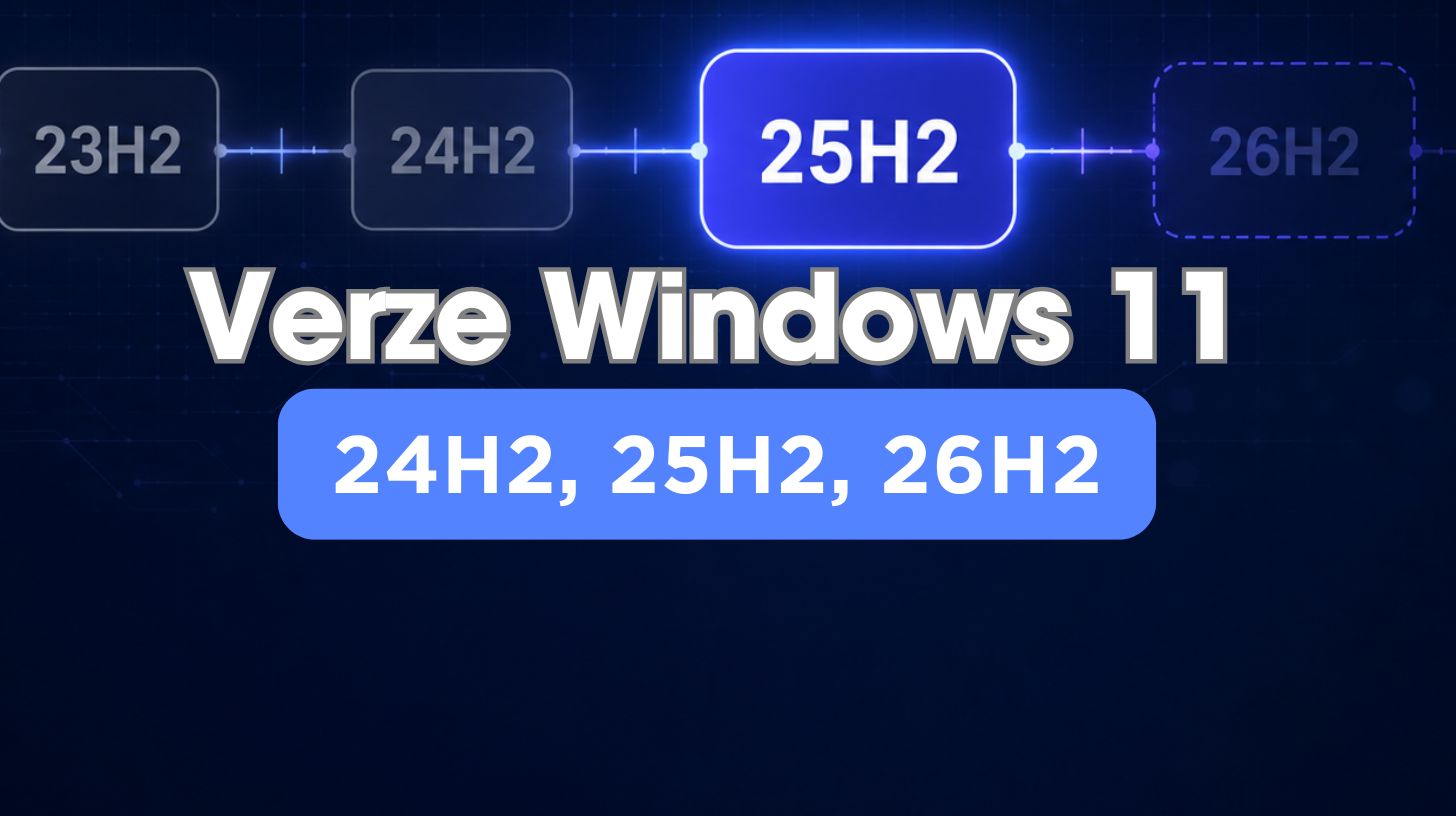 Verze Windows 11: co znamená 25H2 a jak dlouho ti vydrží