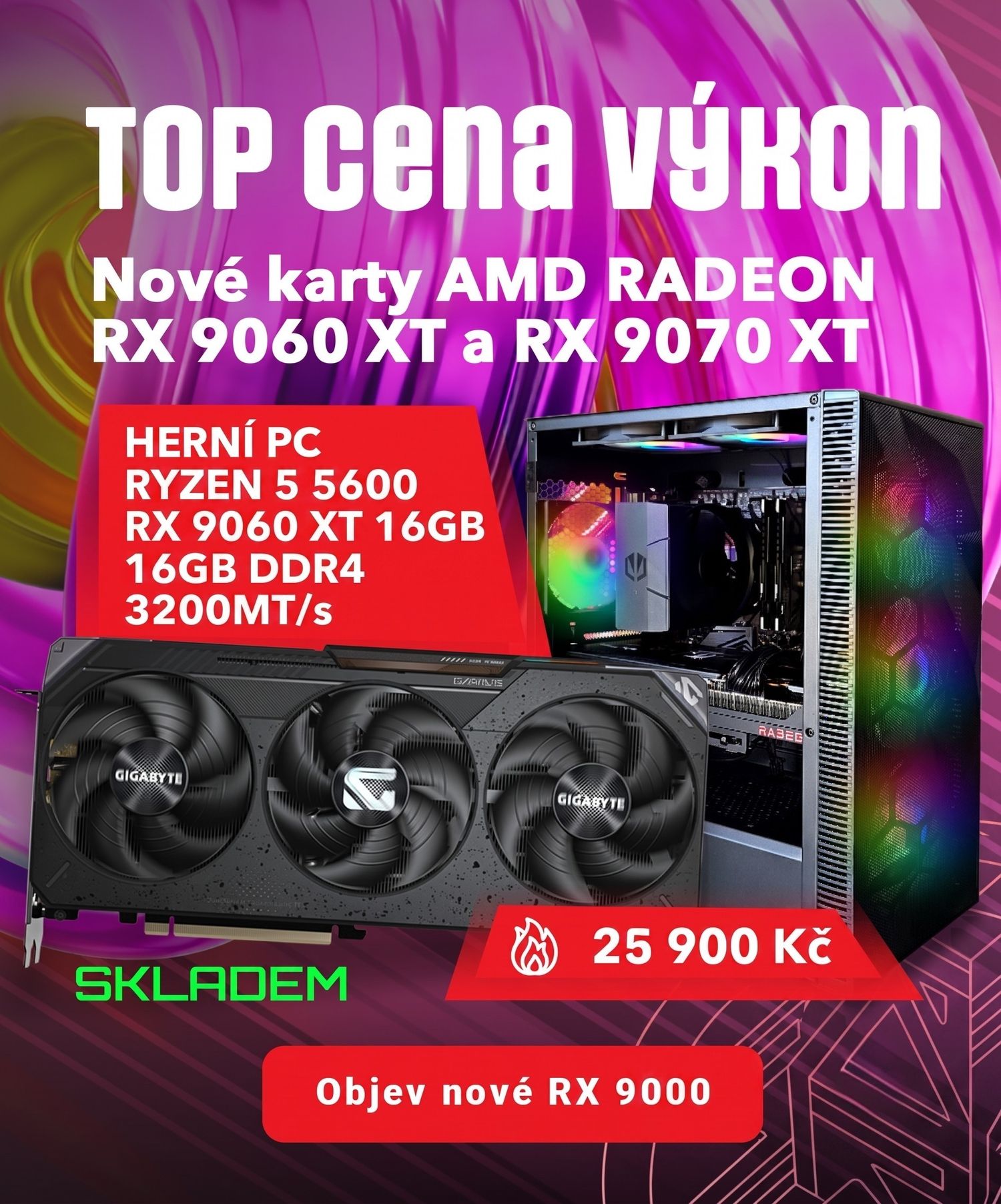 NOVÉ grafiky řady RX 9000 jsou tady!