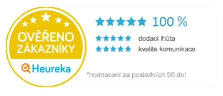 Ověřený eshop - doporučuje 100% zákazníků