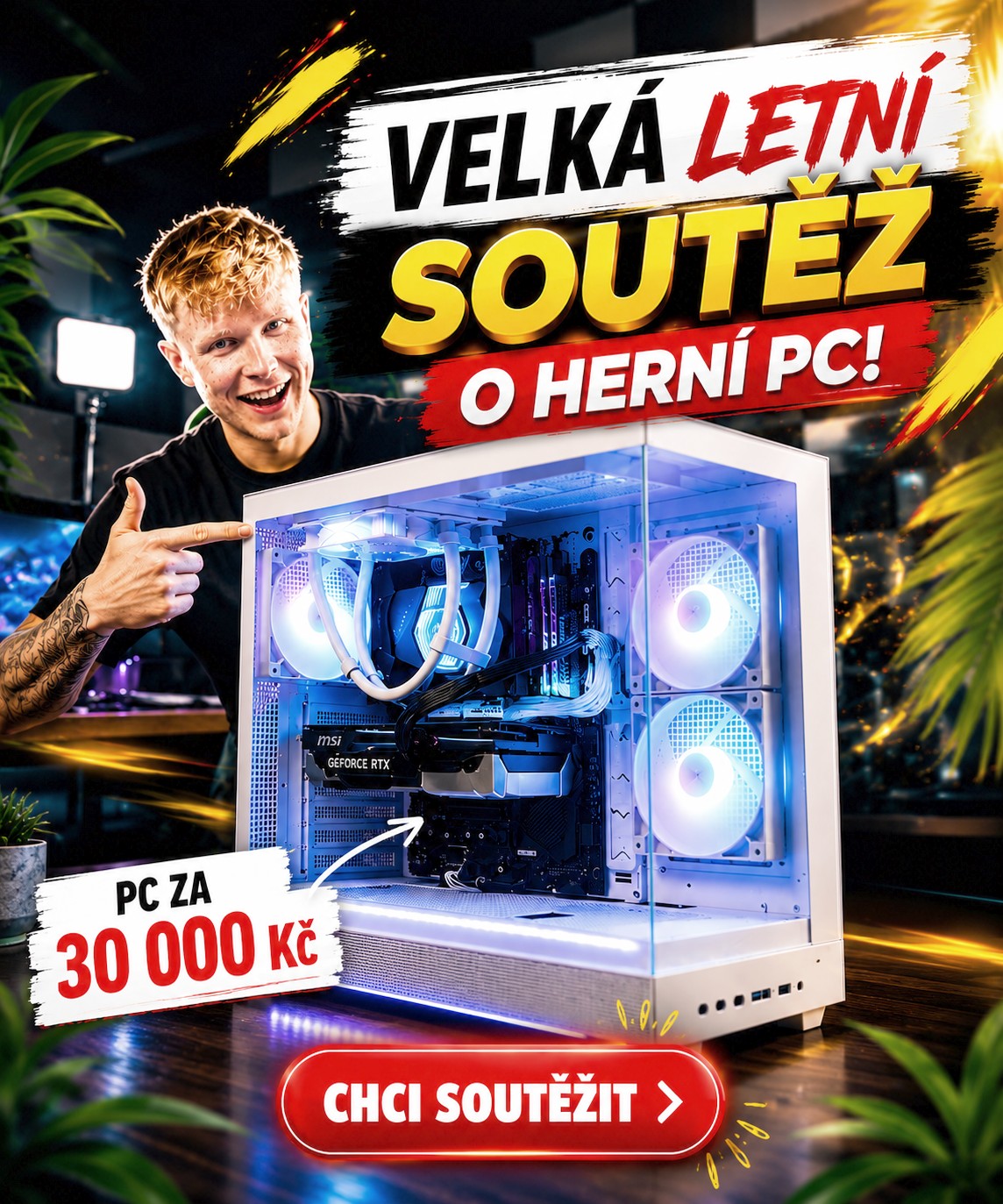 Velká letní soutěž o herní PC