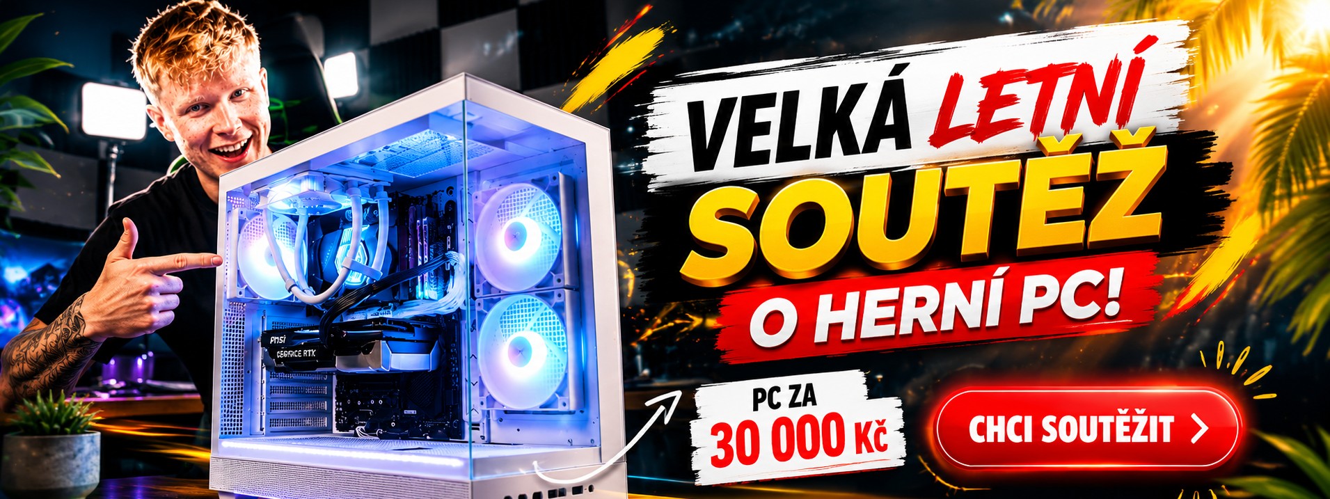 Velká letní soutěž o herní PC!