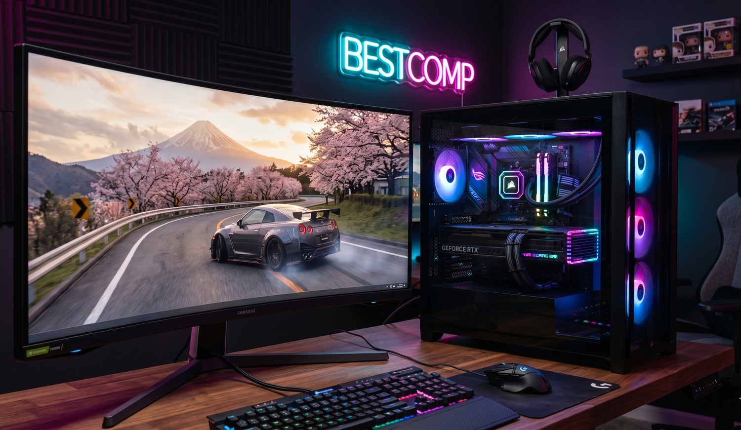 Zátěžové testování herního PC BestComp ve hře Forza Horizon 6