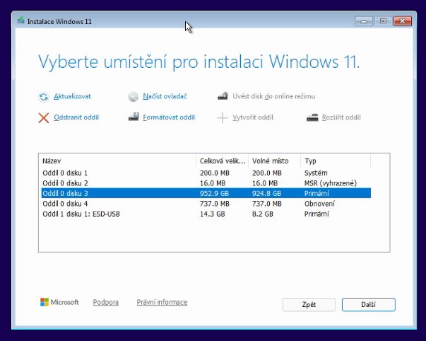 05-vyberte-umisteni-pro-instalaci-windows-11-smazat-oddily-bestcomp