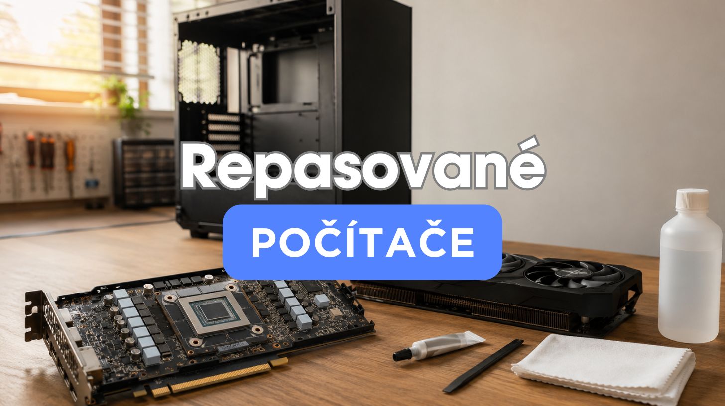 Rozebraná grafická karta na pracovním stole při čištění a přepastování v dílně BestComp v Plzni