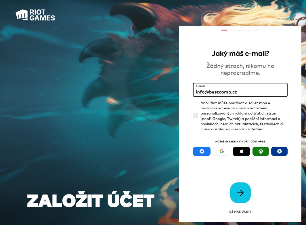 riot-02-registrace-emailu