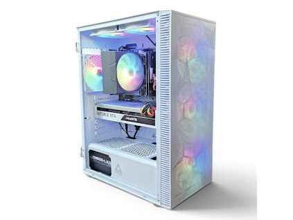 Herní PC RTX 5060 Ti 16GB + Ryzen 5 9600X + Montech X3 White - BestComp