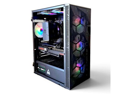 Herní PC RX 9070 XT 16GB + Ryzen 5 9600X + Montech X3 Black - BestComp