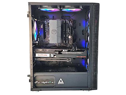 Herni PC Ryzen 5 9600X Radeon RX 9070 XT Montech X3 case cerna