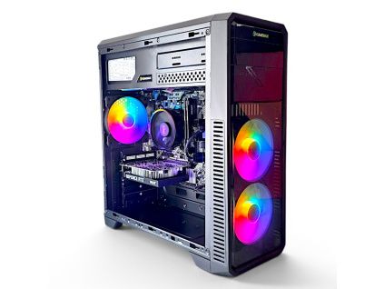 Herní PC RTX 3050 | Ryzen 5 5500 | Gamemax Black RGB