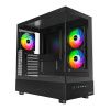 Herní PC s RTX 5060 8GB a Ryzenem 5 7600 v černé skříni Montech XR
