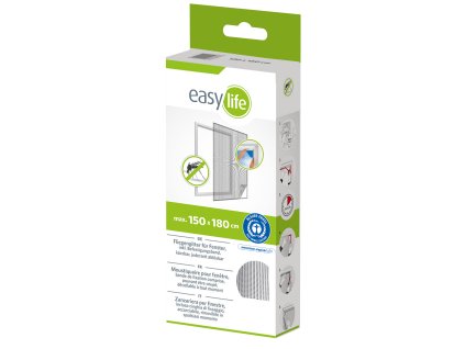 Síť okenní proti hmyzu 150 x 180 cm, bílá