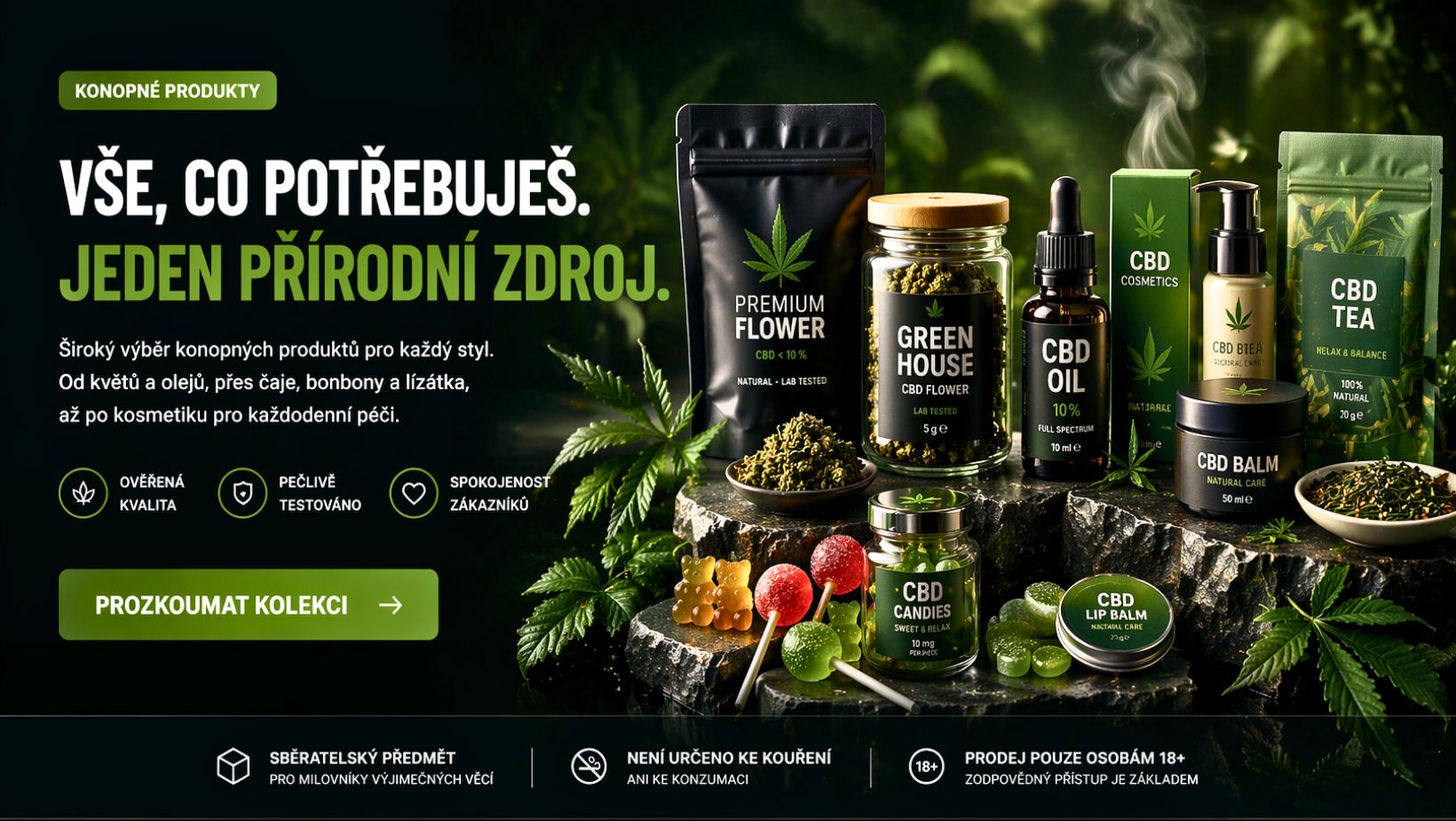 CBD produkty