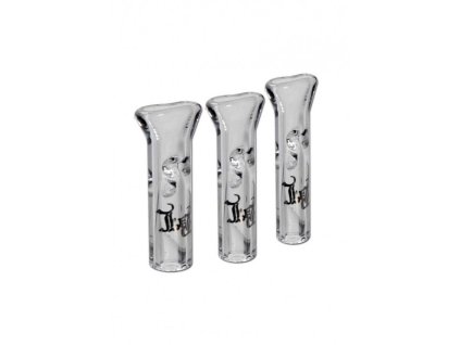 glass filters black leaf 3 pieces