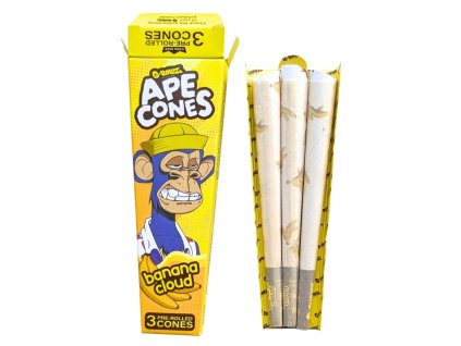 g rollz ape cones banana cloud
