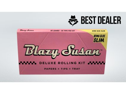 Papírky Blazy Susan Pink + Filtry A Podložka