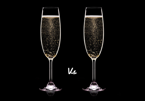 Prosecco vs Champagne