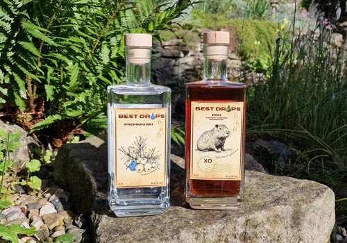 Nový rum BEST DROPS XO a Premium Gin