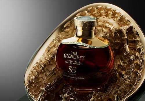 Nejstarší whisky - Glenlivet 55 Y.O.