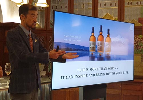 FUJI whisky: mistr Jota Tanaka v Praze