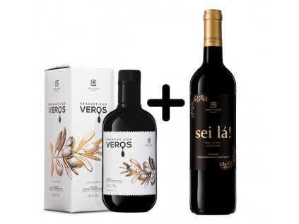 Herdade dos Veros - olivový olej 0,5 l + Sei lá Tinto 0,75 l ZDARMA