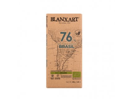 Blanxart tmavá čokoláda Brasil 76%