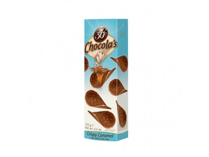 Chocola´s čokoládové chipsy s oříšky slaný karamel