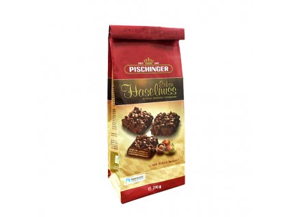 Pischinger - oplatky s hořkou čokoládou a oříšky