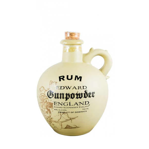 Edward Gunpowder England Rum 40% 0,75 l