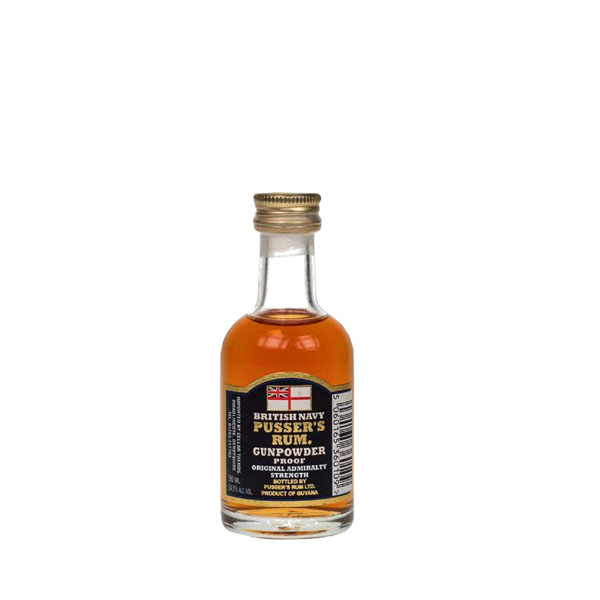 Dos Maderas Pusser´s British Navy Gunpowder 54,5% 0,05 l